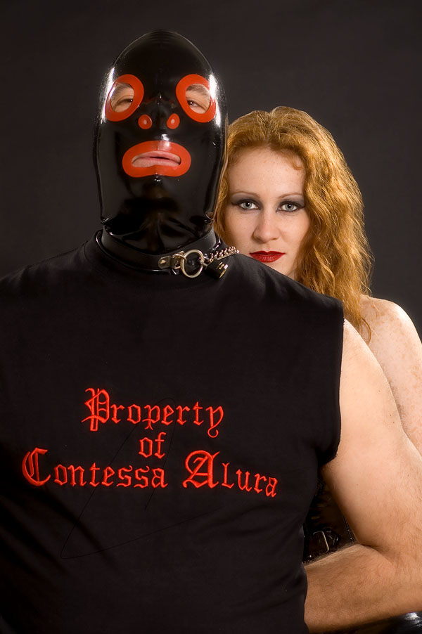 Her Majesty and her slave faces only